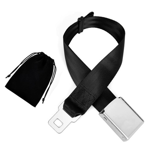 Airplane seat belt extender - belt,