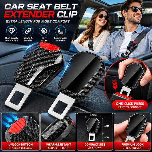 Metal car seat - metal, extender