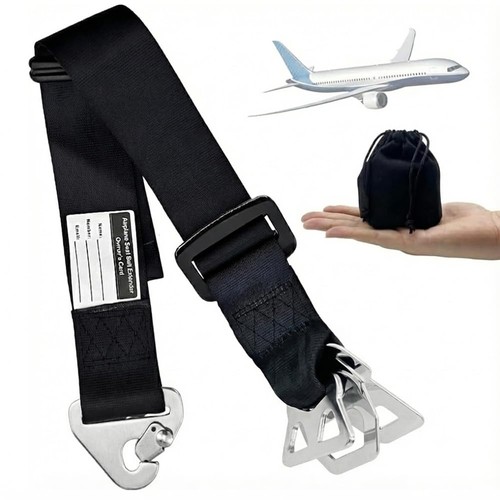 Airplane seat belt - 3, in