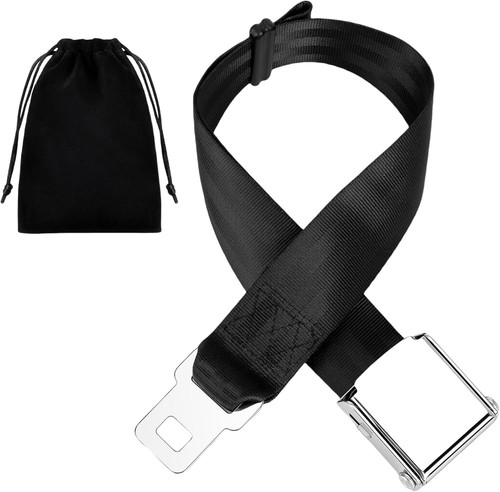 Airplane seat belt - seat, extender