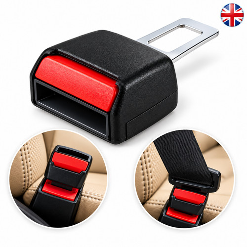 Car seat belt adjuster - car, clips